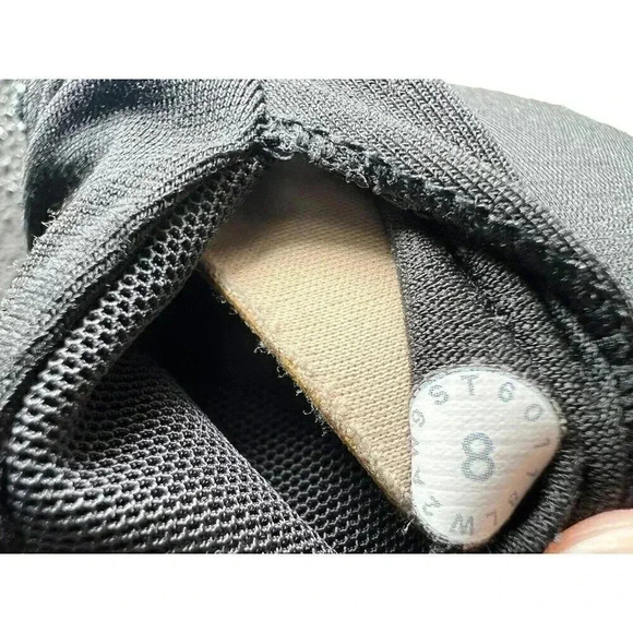 Lululemon Energy Bra Pacific Pointe Jacquard Black Womens 8 Polka Dot - Picture 7 of 7